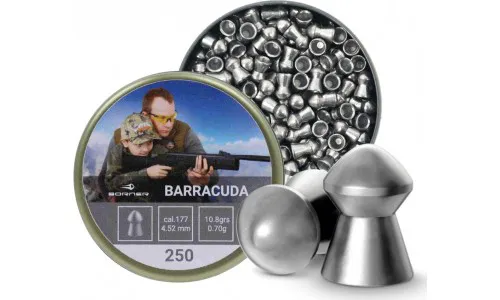 Пули пневматические Borner "Barracuda" кал. 4,5мм 0,70 гр (250шт)