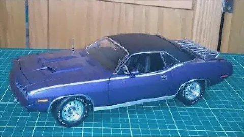 1971 Plymouth 'Cuda Gran Coupé 383, 1:18 scale, by Highway 61 - Unboxing and Review