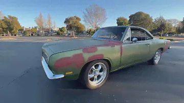 1969 Plymouth Barracuda Notchback walk-around