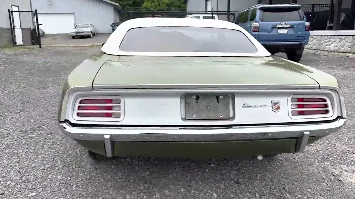 1970 Barracuda Gran Coupe survivor for sale