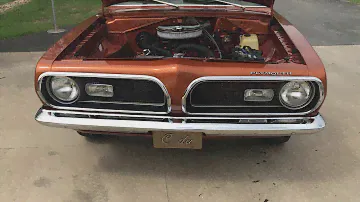 1969 Plymouth Bronze Barracuda 318 V8 69-4533T