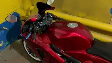 Установка грузиков на руль | Грузики на руль | Honda CBR600RR | Бюджетные грузики