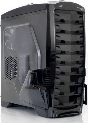 Корпус ATX GMC Barracuda Без БП чёрный-0