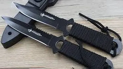 Нож для подводной охоты.Алиэкспресс. 6.99$