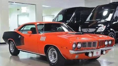 1971 Plymouth Hemi Cuda Greenlight 1:64