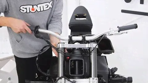 Установка Руля Ninja ZX6R 2009 Стант Байк