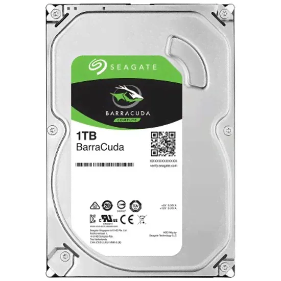 Жесткий диск 1ТБ Seagate "BarraCuda ST1000DM014", 7200об./мин., 256МБ