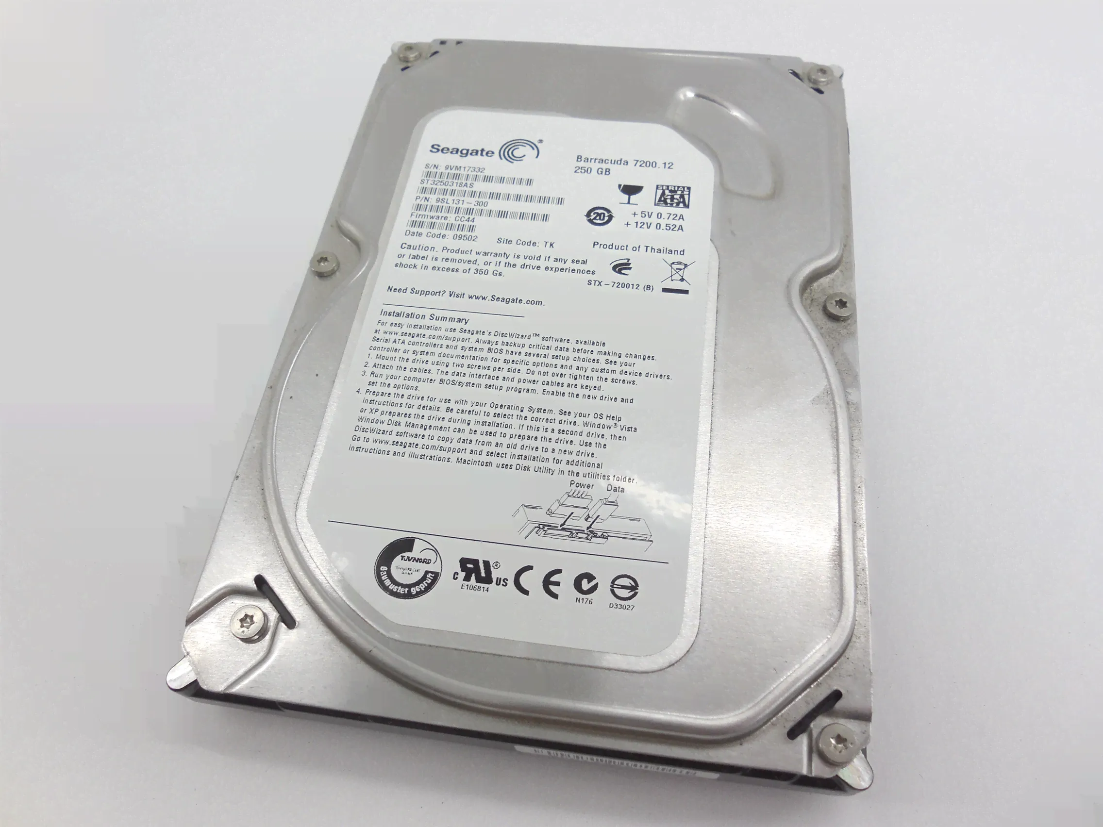 Жесткий диск Seagate Barracuda 250 ГБ ST3250318AS-0