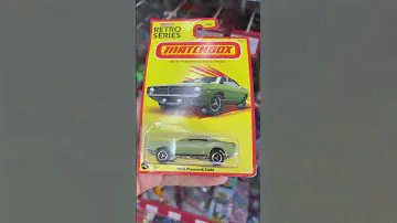 1970 Plymouth Cuda - The Fastest Street Legal Muscle Car Ever Made #matchbox